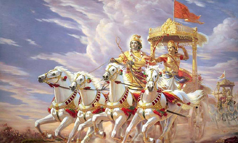 Srimad BhagawadGita atha caturtho'dhyāyaḥ