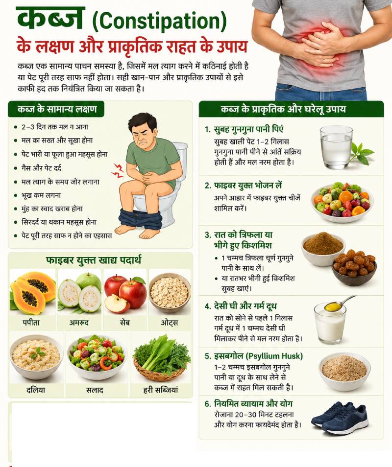 Constipation Symptoms Natural Relief