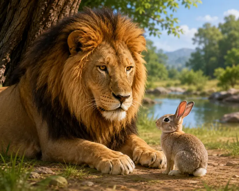 The Loin and Rabbit